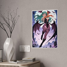 Load image into Gallery viewer, Morrigan Darkstalkers - Poster Art
