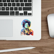 Load image into Gallery viewer, Young Michael Jackson Holographic Die-Cut Sticker