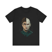 Load image into Gallery viewer, Harry Potter Voldemort Split Face Graphic Tee Black
