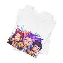 Load image into Gallery viewer, K-Pop Demon Hunters Eating Ramen – Anime Graphic Tee