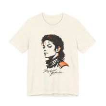 Load image into Gallery viewer, Prolific Michael Jackson Unisex Graphic Tee Natural