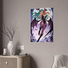 Load image into Gallery viewer, Morrigan Darkstalkers - Poster Art
