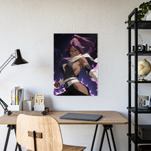 Load image into Gallery viewer, Yoruichi Shihouin Poster Artwork – Anime Warrior Wall Art Print