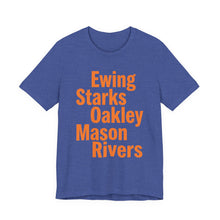 Load image into Gallery viewer, 1993 New York Knicks Team - Graphic Tee (Unisex) Heather True Royal