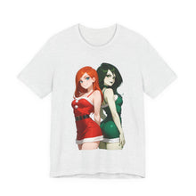 Load image into Gallery viewer, Shego x Kim – Anime Christmas Crossover Tee (Unisex) Ash