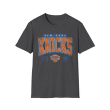 Load image into Gallery viewer, New York Knicks Vintage Logo T-Shirt Dark Heather