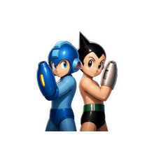 Load image into Gallery viewer, Mega Man x Astro Boy Die-Cut Vinyl Sticker