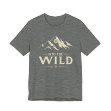 Load image into Gallery viewer, Into The Wild - Adventure Graphic Tee (Unisex) Deep Heather