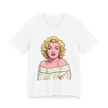 Load image into Gallery viewer, Marilyn Monroe Vector Art Unisex Graphic Tee White