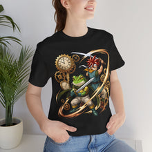 Load image into Gallery viewer, Crono x Frog – Chrono Trigger Hero Duo Graphic Tee