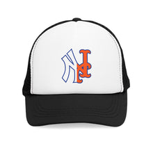 Load image into Gallery viewer, New York Baseball Subway Series Mesh Cap Black One size
