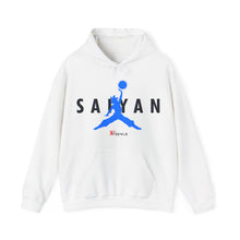 Load image into Gallery viewer, Saiyan Blue Jumpman Pullover Hoodie | Unisex
