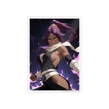 Load image into Gallery viewer, Yoruichi Shihouin Poster Artwork – Anime Warrior Wall Art Print 11.7" x 16.5" (Vertical) Glossy