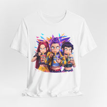 Load image into Gallery viewer, K-Pop Demon Hunters Eating Ramen – Anime Graphic Tee