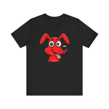 Load image into Gallery viewer, Woofy Red Puppy Unisex Tee
