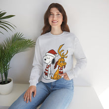 Load image into Gallery viewer, Snoopy x Max – Cute Christmas Crossover Sweatshirt