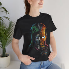 Load image into Gallery viewer, Doctor Doom x Iron Man Split Face Graphic Tee (Unisex)