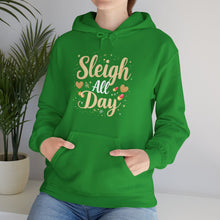 Load image into Gallery viewer, Sleigh All Day – Festive Christmas Pullover Hoodie
