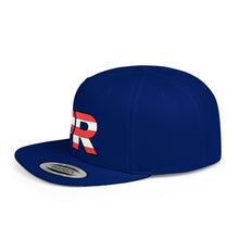 Load image into Gallery viewer, Snapback Hat - PR Puerto Rico Flag Flat Bill Snapback
