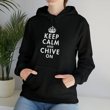 Load image into Gallery viewer, Keep Calm and Chive On Pullover Hoodie | Unisex

