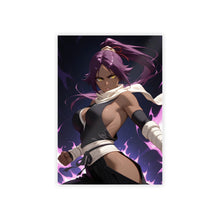 Load image into Gallery viewer, Yoruichi Shihouin Poster Artwork – Anime Warrior Wall Art Print 33.1" x 46.8" (Vertical) Glossy
