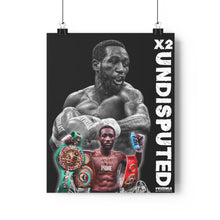 Load image into Gallery viewer, x2 Undisputed Terence Bud Crawford Poster | Variant #1 16″ x 20″
