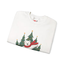 Load image into Gallery viewer, Dancing Polar Bear – Festive Holiday Sweatshirt (Unisex)