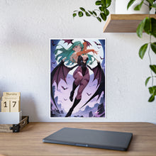 Load image into Gallery viewer, Morrigan Darkstalkers - Poster Art
