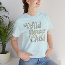 Load image into Gallery viewer, Wild Flower Child – Boho Retro Nature Graphic Tee (Unisex)
