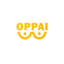 Load image into Gallery viewer, OPPAI Funny Vinyl Decals - Cute Wall Stickers 6&quot; x 8&quot; Kiss-Cut Satin
