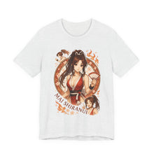 Load image into Gallery viewer, Mai Shiranui Flames of Battle Graphic Tee (Unisex) Ash
