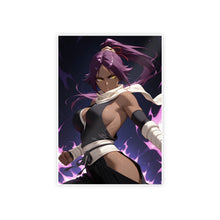 Load image into Gallery viewer, Yoruichi Shihouin Poster Artwork – Anime Warrior Wall Art Print 23.4" x 33.1" (Vertical) Glossy