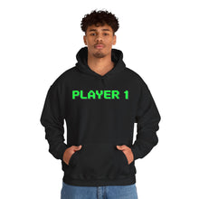 Load image into Gallery viewer, Player 1 – Gamer Mode Pull-Over Hoodie (Unisex)