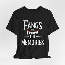 Load image into Gallery viewer, Fangs For The Memories – Vampire Tee (Unisex)
