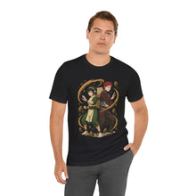 Load image into Gallery viewer, Gaara x Toph – Earth &amp; Sand Anime Crossover Tee (Unisex)