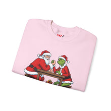 Load image into Gallery viewer, Santa vs Grinch – Christmas Arm Wrestle Sweater (Unisex)