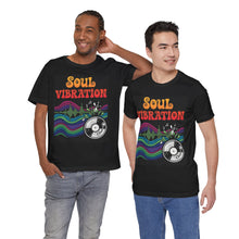 Load image into Gallery viewer, Soul Vibration – Retro Spiritual Energy Graphic Tee (Unisex)
