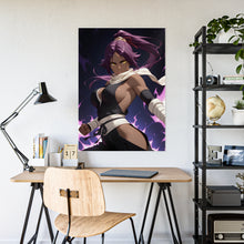 Load image into Gallery viewer, Yoruichi Shihouin Poster Artwork – Anime Warrior Wall Art Print