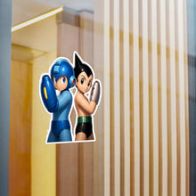 Load image into Gallery viewer, Mega Man x Astro Boy Die-Cut Vinyl Sticker