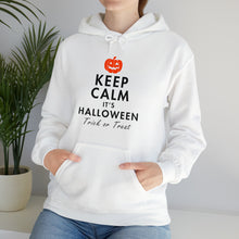 Load image into Gallery viewer, Keep Calm It&#39;s Halloween Pullover Hoodie | Unisex