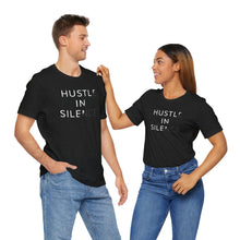 Load image into Gallery viewer, Hustle in Silence – Motivational Entrepreneur Graphic Tee (Unisex)
