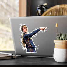 Load image into Gallery viewer, Sophie Pointers Finger Meme Die-Cut Vinyl Sticker