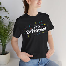 Load image into Gallery viewer, I’m Different – Bold Unique Statement Graphic Tee (Unisex)