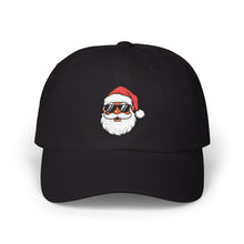 Load image into Gallery viewer, Santa Claus Dad Hat – Festive Holiday Embroidered Cap Black One size
