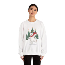 Load image into Gallery viewer, Dancing Polar Bear – Festive Holiday Sweatshirt (Unisex)