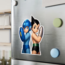 Load image into Gallery viewer, Mega Man x Astro Boy Die-Cut Vinyl Sticker