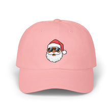 Load image into Gallery viewer, Santa Claus Dad Hat – Festive Holiday Embroidered Cap Pink One size