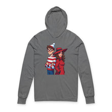 Load image into Gallery viewer, Waldo &amp; Carmen – Retro Cool Hooded Tee (Unisex) Grey TriBlend