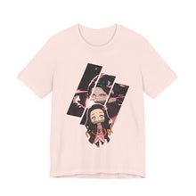 Load image into Gallery viewer, Nezuko Kamado Chibi Demon Slayer Graphic Tee Soft Pink