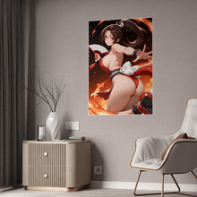 Load image into Gallery viewer, Mai Shiranui Fatal Fury Waifu Wall Art Poster